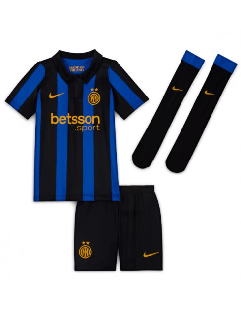 Nogometni dresi za otroke kompleti Inter Milan 2026-27 Nicolo Barella #23 Domači-1