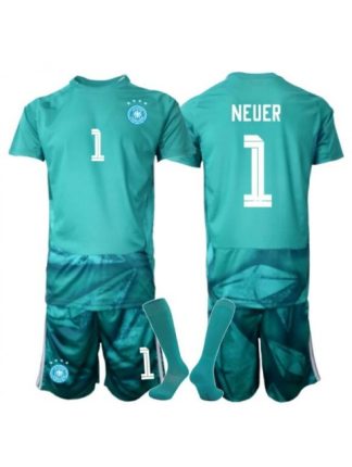 Nogometni dresi za otroke kompleti Nemčija SP 2026 Vratar Domači Manuel Neuer #1