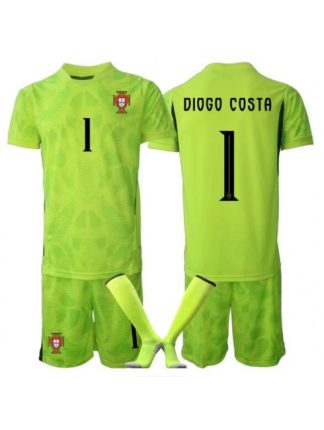 Nogometni dresi komplet Portugalska SP 2026 Diogo Costa #1 Vratar Domači Moški