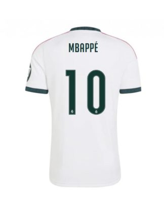 Poceni nogometni dresi Real Madrid 2026-27 Kylian Mbappe #10 Domači Moški Kratek Rokav