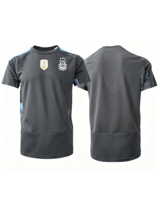 Prodaja Vratarski dres Argentina SP 2026 Domači črna Kratek rokav