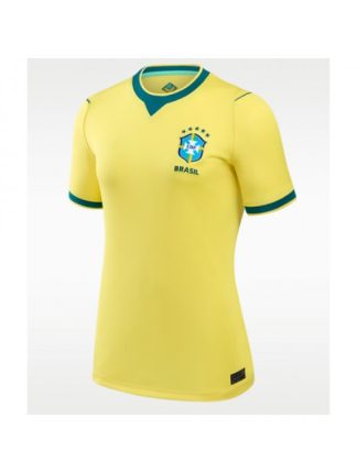 Brazilija Domači SP 2026 Ženski Nogometni dresi z lastnim imenom