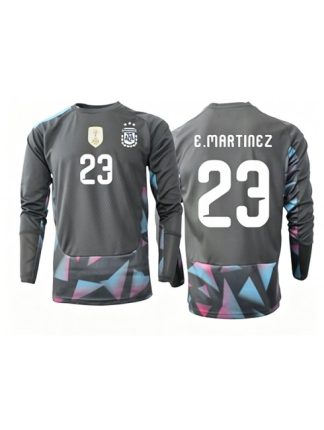 Moški Vratarski dresi Argentina SP 2026 Emiliano Martinez #23 Domači Dolgi rokav