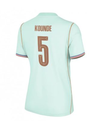 Francija Gostujoči SP 2026 Ženski Nogometni dresi Jules Kounde #5 Kratek rokav
