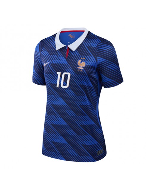 Kylian Mbappe #10 Ženski Nogometni dresi Francija SP 2026 Domači Kratek Rokav-1