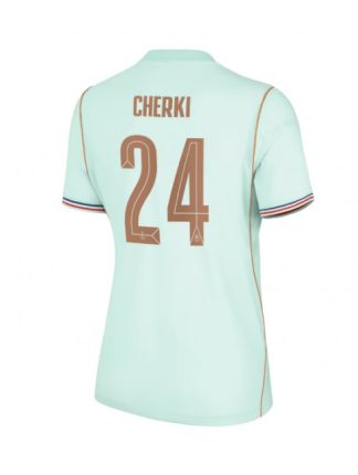 Francija Gostujoči SP 2026 Ženski Nogometni dresi Rayan Cherki #24 Kratek rokav