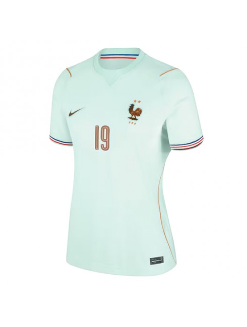 Francija Gostujoči SP 2026 Ženski Nogometni dresi Theo Hernandez #19 Kratek rokav-1
