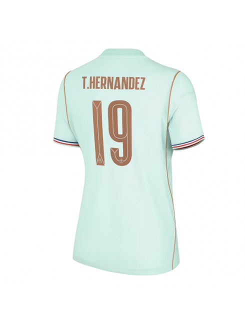 Francija Gostujoči SP 2026 Ženski Nogometni dresi Theo Hernandez #19 Kratek rokav
