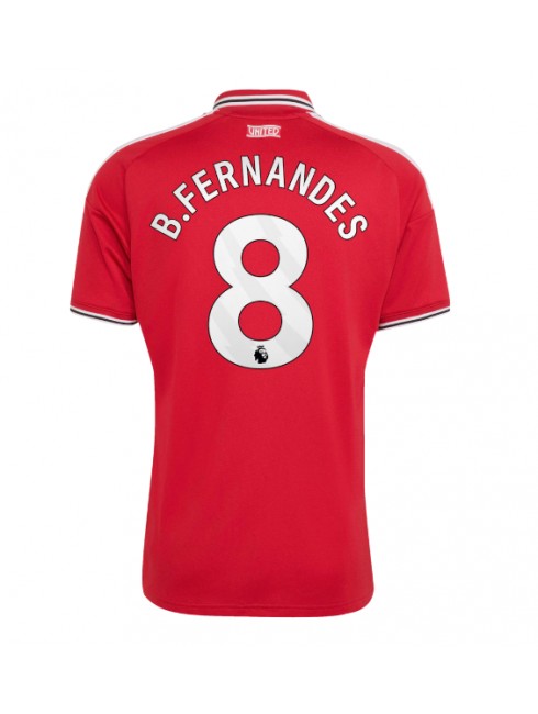 Moški Nogometni dresi Manchester United Domači 2026-27 rdeča Bruno Fernandes #8
