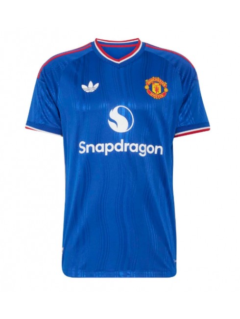 Moški Nogometni dresi Manchester United Gostujoči 2026-27 modra Bryan Mbeumo #19 -1