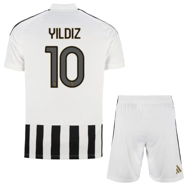 Otroški Nogometni dresi kompleti Juventus Domači 2026/27 Kenan Yildiz #10
