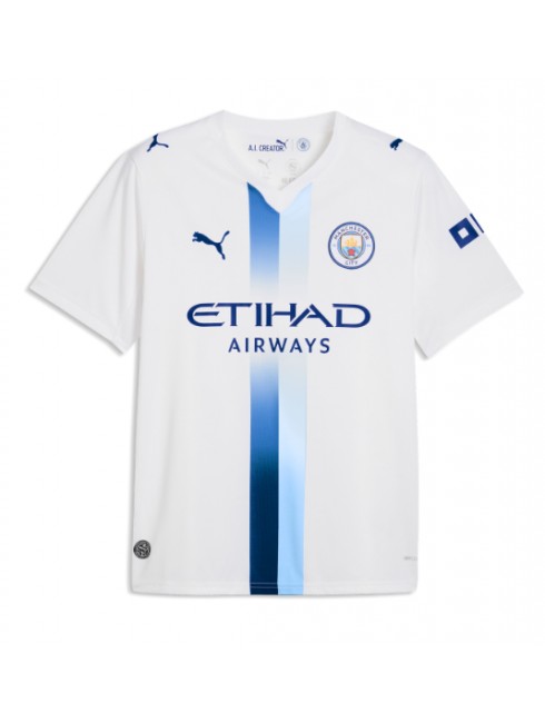 Moški Erling Haaland #9 Nogometni dresi Manchester City Tretji 2026-27 bela -1
