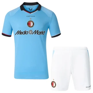 Poceni Otroški Nogometni dresi kompleti Feyenoord Rotterdam Gostujoči 2026/27