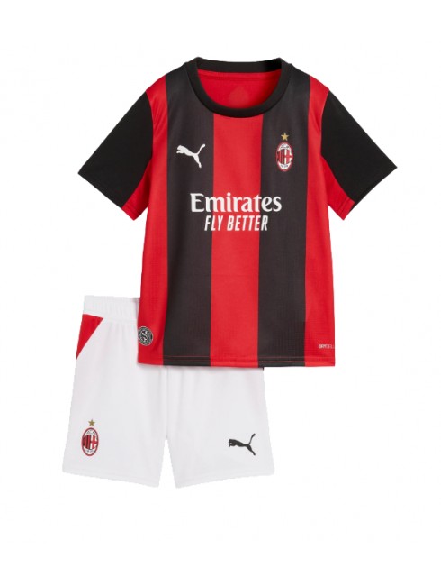 Otroški AC Milan Domači 2026-27 Fikayo Tomori #23 Nogometni dresi kompleti -1