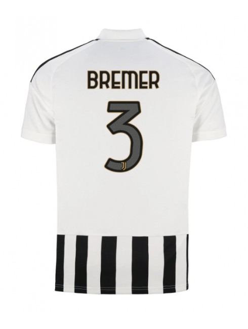 Gleison Bremer #3 Poceni Nogometni dresi Juventus Domači 2026-27 črna bela