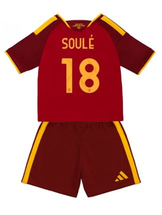Otroški AS Roma Domači 2026-27 Nogometni dresi kompleti Matias Soule #18