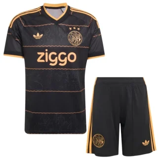 Otroški Ajax Amsterdam Gostujoči 2026-27 Nogometni dresi kompleti