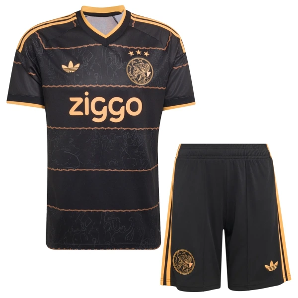 Otroški Ajax Amsterdam Gostujoči 2026-27 Nogometni dresi kompleti