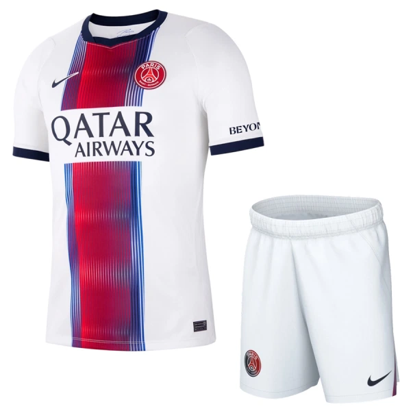 Otroški nogometni dresi kompleti Paris Saint-Germain PSG Gostujoči 2026/27