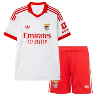 Otroški Nogometni dresi kompleti SL Benfica Gostujoči 2026/27 z lastnim imenom