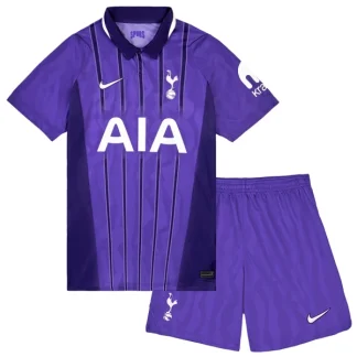 Otroški dresi za nogomet Tottenham Hotspur 2026-27 Tretji vijolična kompleti
