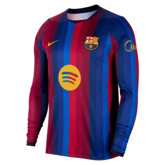Moški Nogometni dresi FC Barcelona 2026-27 Domači Dolgi Rokav