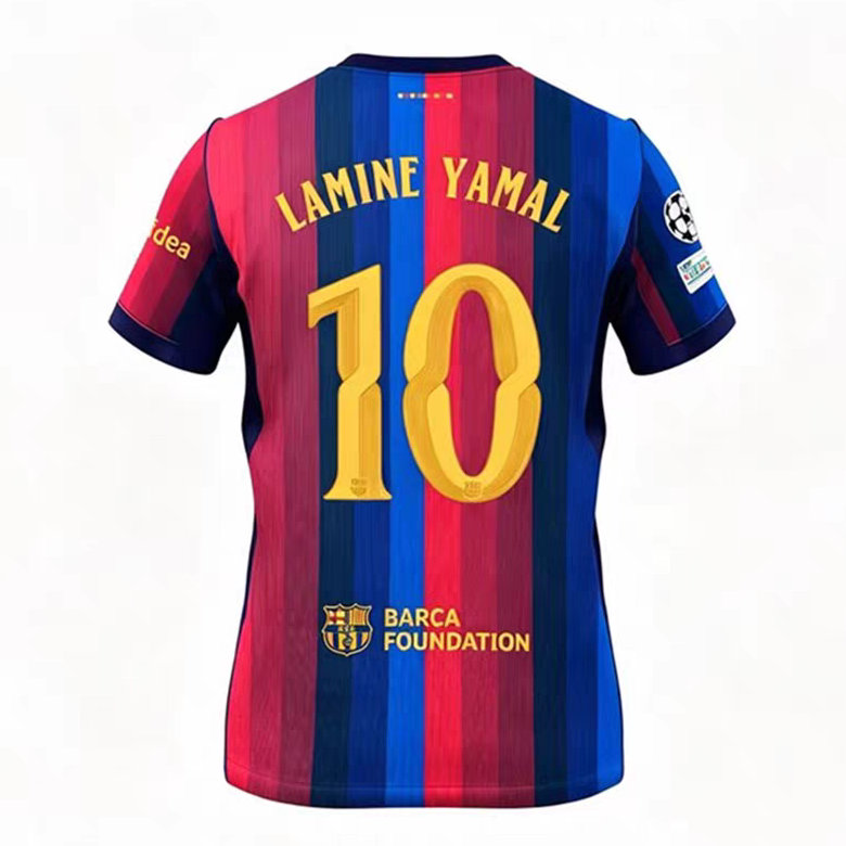 Lamine Yamal #10 Nogometni dresi za moške FC Barcelona 2026-27 Domači
