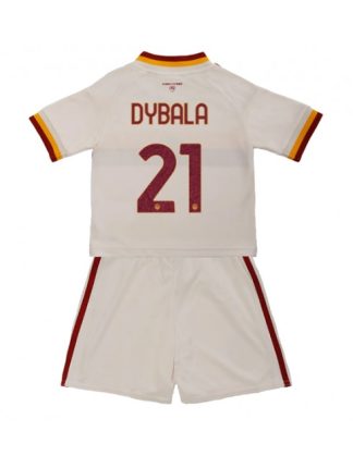 Otroški AS Roma Gostujoči 2026-27 Nogometni dresi kompleti Paulo Dybala #21