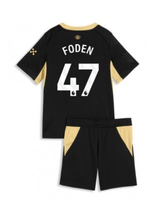 Phil Foden #47 Otroški Manchester City Gostujoči 2026-27 Nogometni dresi kompleti