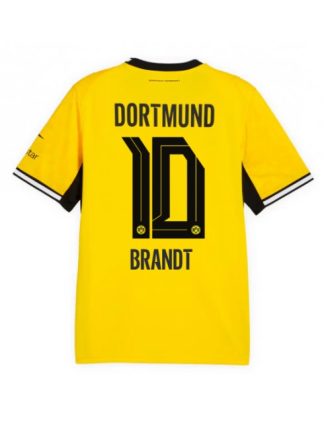 Poceni Nogometni dresi 2026-27 BVB Borussia Dortmund Julian Brandt #10 Domači rumena