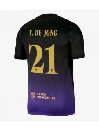 Poceni Nogometni dresi Barcelona Frenkie de Jong #21 Gostujoči 2026-27 Kratek rokav