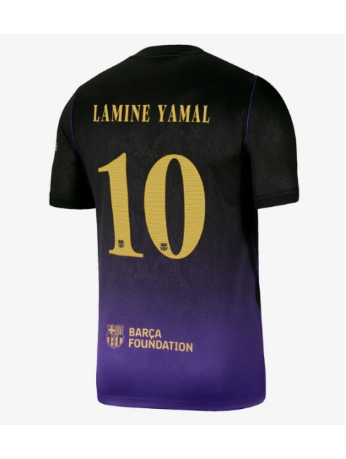 Moški Barcelona Gostujoči 2026-27 Lamine Yamal #10 Nogometni dresi Kratek rokav