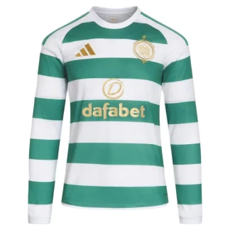 Poceni Nogometni dresi Celtic Domači 2026-27 Dolgi Rokav