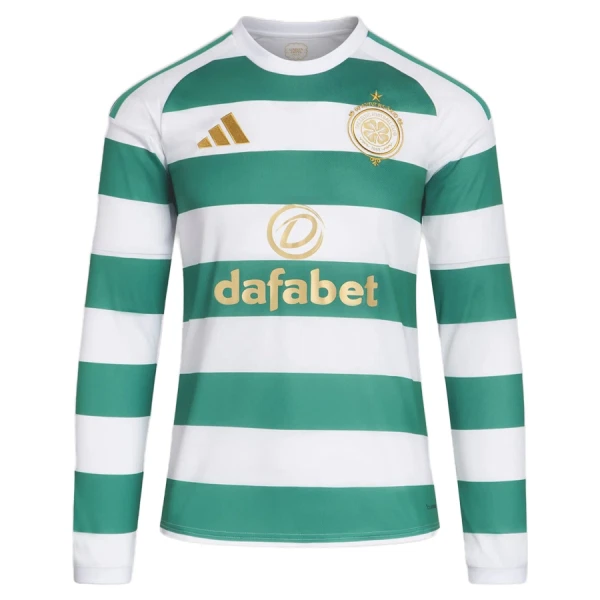 Poceni Nogometni dresi Celtic Domači 2026-27 Dolgi Rokav