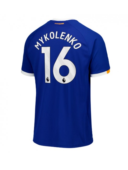 Kupiti Prodaja Nogometni dresi Everton Vitaliy Mykolenko #16 Domači 2026-27 modra