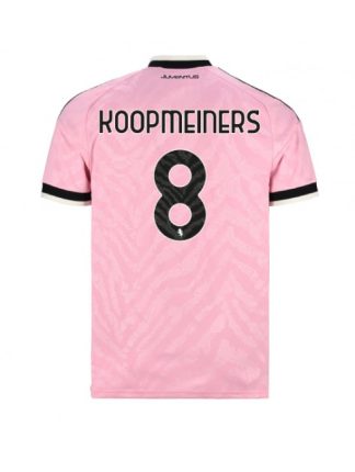 Poceni Nogometni dresi Juventus Teun Koopmeiners #8 Gostujoči 2026-27 roza