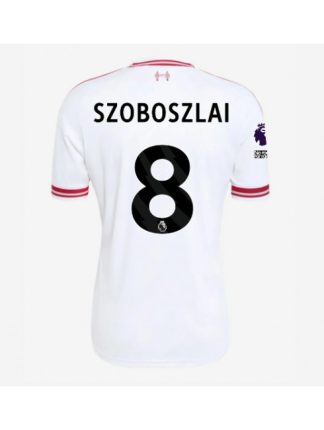Moški Liverpool Gostujoči 2026-27 Nogometni dresi Dominik Szoboszlai #8 Kratek Rokav