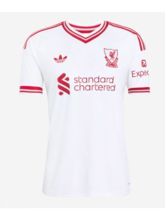 Moški Liverpool Gostujoči 2026-27 Nogometni dresi bela Kratek Rokav
