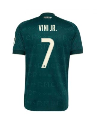 Poceni Nogometni dresi Real Madrid Vinicius Junior #7 Gostujoči 2026-27 Kratek rokav