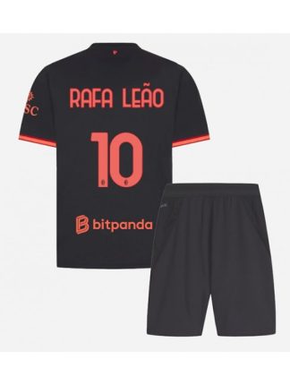Otroški AC Milan Tretji 2026-27 Nogometni dresi kompleti Rafael Leao #10