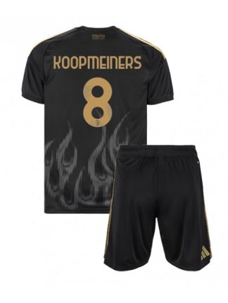 Nogometni dresi za otroke Juventus 2026-27 Teun Koopmeiners #8 Tretji kompleti
