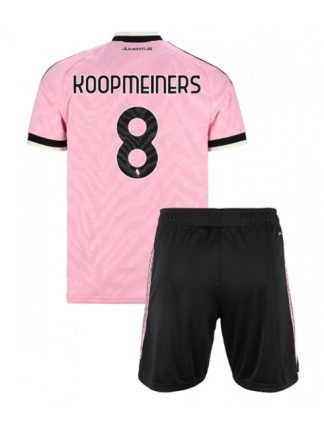 Nogometni dresi za otroke Juventus Teun Koopmeiners #8 Gostujoči 2026-27 kompleti