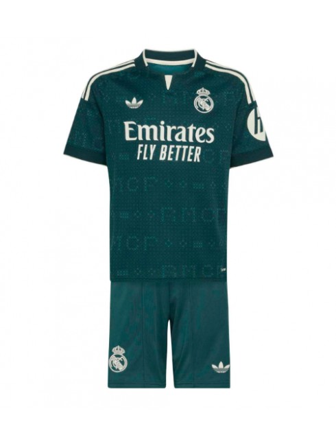 Nogometni dresi za otroke Real Madrid Jude Bellingham #5 Gostujoči 2026-27 kompleti -1