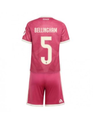 Nogometni dresi za otroke Real Madrid Jude Bellingham #5 Tretji 2026-27 kompleti