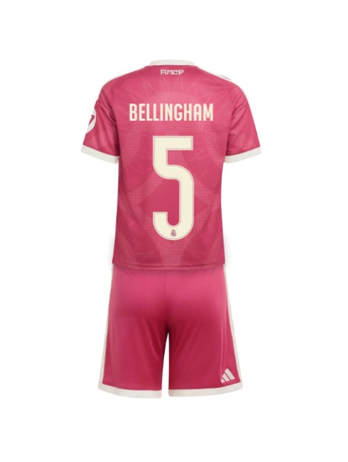 Nogometni dresi za otroke Real Madrid Jude Bellingham #5 Tretji 2026-27 kompleti