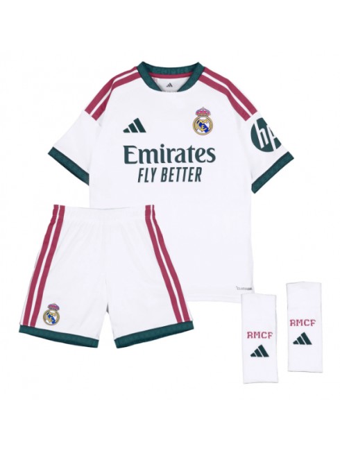 Nogometni dresi za otroke Real Madrid Vinicius Junior #7 Domači 2026-27 kompleti -1