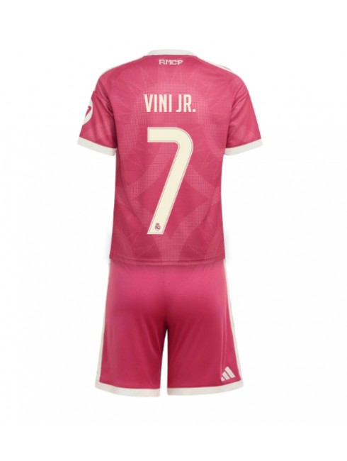 Nogometni dresi za otroke Real Madrid Vinicius Junior #7 Tretji 2026-27 kompleti