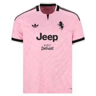 Poceni nogometni dresi Juventus Gostujoči 2026/27 roza Kratek Rokav