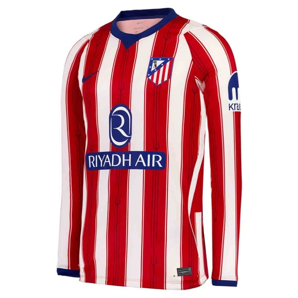 Atlético Madrid Domači 2026/27 Poceni Nogometni dresi Dolgi Rokav