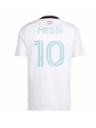Moški Inter Miami Lionel Messi #10 Tretji 2026-27 Nogometni dresi bela Kratek Rokav